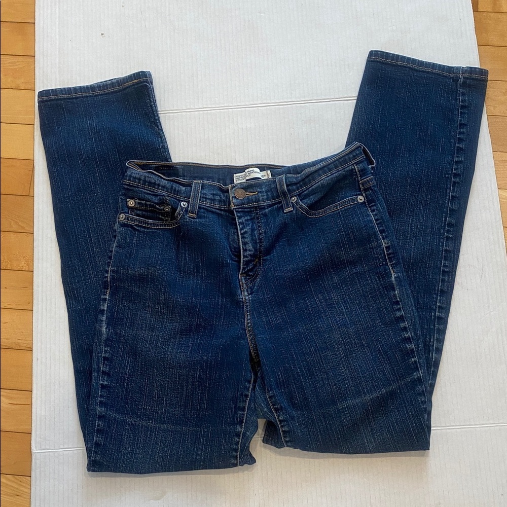 LEVI’S 512 Straight leg jeans dark washed denim blue Women's Jeans size 10M